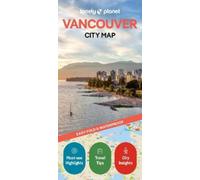 Lonely Planet Vancouver City Map (Map) Compact City Planning Maps