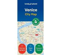 Lonely Planet – Mapa de Venecia – Impermeable, plegable y duradero con atracciones y rutas a pie