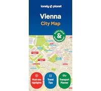 Lonely Planet Vienna City Map: Durable, Waterproof, Easy-Fold Planning Map with Attractions & Walking Tours (Compact City Planning Maps)