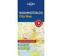 Lonely Planet Washington DC City Map