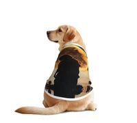 Lonely Silhouette - Chaleco para perro, transpirable, refrescante, para perros grandes, protección solar, uso cómodo para Golden Retriever, Husky, Alaska, actividades al aire libre, XL