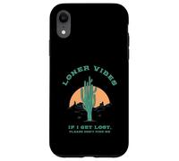 Loner Vibes If I Get Lost Please Don't Find Me (Desierto) Carcasa para iPhone XR