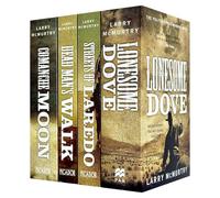 Lonesome Dove Series 4 Books Collection (Lonesome Dove, Streets of Laredo, Dead Man's Walk & Comanche Moon)