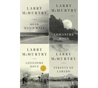 Lonesome Dove Series 4 Books Set - Dead Man's Walk, Comanche Moon, Lonesome Dove, Streets Of Laredo