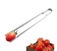 Long BBQ Tongs - Kitchen Long Tongs, BBQ Tong For Grilling, Bread Clip | Pickles Fruits Cakes Bread Gripper, Barbecue Grills & Outdoor Cooking Tool, Fried Steak Grilling Clamp For Cafeteria, Picnic
