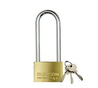 Long Beam Key Padlock,Anti-Shearing and Anti-Prying Security Anti-Theft Lock,Home Student Drawer Cabinet Luggage(45x105.2mm)
