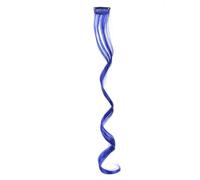 Long Curly Hair Color Piece Extensions Clip In Highlight Rainbow Streak Pink Synthetic Strands On Clips(Color5)