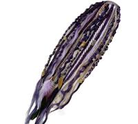 Long Dreadlock Hairpiece - Faux Attachment for Fashion | Lightweight Weave with Secure Clip Fastener & Matte Finish Look for Dancers, Models, Performers and Students at Daily Performance