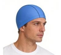 Long Hair Swim Cap, Comfortable Silicone Headwear with Ear Protection | Hydrodynamic Design For Training & Practice | Cute Pattern | Non-Slip Fit | Protects Hair from Chlorine | Ideal For Pool, Beach