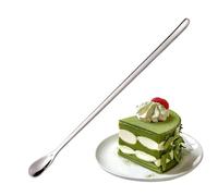 Long Handle Bar Spoon - 26cm Heavy Duty Strong Grip Mixing Stirring Spoons, Professional Cocktail Stirrer Tool, Durable Stainless Steel Bar Mixing Spoon | Smooth Stirring Drink Tool for beginners drin