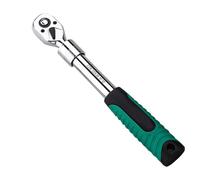 Long Handle Ratchet - Ratchet Scrench, 1/4 3/8 1/2 Inch Extendable Drive | Quick-Release 72-Tooth Socket Spanner for Mechanical Engineering, and Car Repair