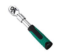 Long Handle Ratchet - Ratchet Scrench, 1/4 3/8 1/2 Inch Extendable Drive | Quick-Release 72-Tooth Socket Spanner for Mechanical Engineering, and Car Repair