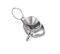 Long Handle Stainless Steel Funnel Set of 3 for Filling Bottles
