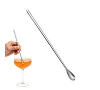Long Handle Tea Spoons, Stainless Steel Stirring Utensils, Slim Design for Easy Mixing Drinks, Polished Finish with Durable Build, Reusable Kitchen Cutlery Set, Ideal for Coffee Dessert Cocktail