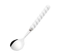 Long Handle Teaspoons, Stainless Steel Dessert Spoons, Soup Table Spoons | Long Handle Teaspoons, Stainless Steel Spoons, Comfortable Grip, Versatile Tableware for Hotels, Restaurants, Kitchens