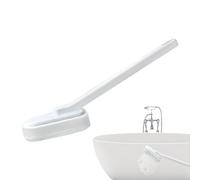 Long Handled Sponge - Wall Scrubber for Cleaning Hard Surfaces | Soft Foam with Synthetic Grip Handle, Multi Angle Bathroom Tool for Bathtub Tiles Kitchen Walls and Household Use