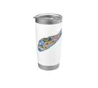 Long Island NY Souvenir Nativo Long Islander Mapa NYC Reminde Vaso térmico de acero inoxidable de doble pared