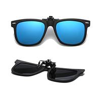 Long Keeper Clip Gafas de Sol Niños Polarizadas Lentes UV400, Clip para Gafas para Sol, Flip Up Lentes de Sol para Niños Chica Chico Antireflejos