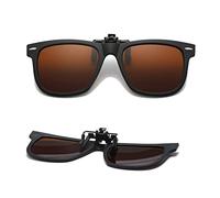 Long Keeper Clip Gafas de Sol Niños Polarizadas Lentes UV400, Clip para Gafas para Sol, Flip Up Lentes de Sol para Niños Chica Chico Antireflejos