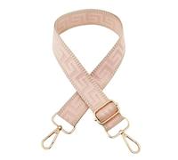 Long Keeper Correas para Bolsos 3,8cm de Ancho Correa de Bolsos Hombro Mujer Ajustables 72-129cm Bandolera para Bolso, Correas para Bolsos Bandolera, Mochila (Rosa)