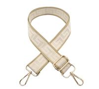 Long Keeper Correas para Bolsos 3,8cm de Ancho Correa de Bolsos Hombro Mujer Ajustables 72-129cm Bandolera para Bolso, Correas para Bolsos Bandolera, Mochila (Beige)