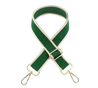 Long Keeper Correas para Bolsos 3,8cm de Ancho Correa de Bolsos Hombro Mujer Ajustables 72-129cm Bandolera para Bolso, Correas para Bolsos Bandolera, Mochila (Verde Puro)
