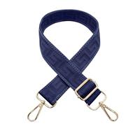 Long Keeper Correas para Bolsos 3,8cm de Ancho Correa de Bolsos Hombro Mujer Ajustables 72-129cm Bandolera para Bolso, Correas para Bolsos Bandolera, Mochila (Azul Marino Puro)
