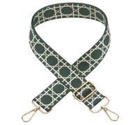 Long Keeper Correas para Bolsos Bandolera 3,8cm de Ancho Correa de Hombro Ajustable para Bolso Correas De Bolsos para Mujer Bolso Bandolera Mochila (Verde)
