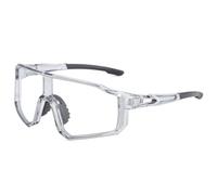 Long Keeper Gafas Ciclismo Fotocromaticas - Gafas Transparente Bicicleta Ligeras Gafas de Sol Deportivas para Mujer Hombre Pesca Running Conducir Senderismo (Gris Claro)