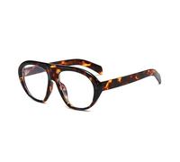 Long Keeper Gafas De Bloqueo De Luz Azul Oversized Montura AñOs 70 Retro Pilot Grande Gafas Con Filtro De Luz Azul Bloqueo Luz Azul, Antifatiga (Halcón Despejado)