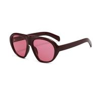 Long Keeper Gafas de sol retro de piloto para mujeres y hombres, vintage, de gran tamaño, de aviación, a la moda, de los años 70, protección UV400