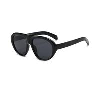 Long Keeper Gafas de sol retro de piloto para mujeres y hombres, vintage, de gran tamaño, de aviación, a la moda, de los años 70, protección UV400