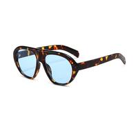 Long Keeper Gafas de sol retro de piloto para mujeres y hombres, vintage, de gran tamaño, de aviación, a la moda, de los años 70, protección UV400