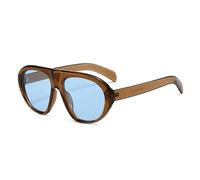 Long Keeper Gafas de sol retro de piloto para mujeres y hombres, vintage, de gran tamaño, de aviación, a la moda, de los años 70, protección UV400