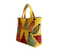 Long-Lasting Canvas Tote Bag - Large Capacity Handbag, Zippered Tote Bag for Shopping, Work, Travel, Beach, Gym, Sports, School, Everyday Use, Outdoor Carry Pouch for Ladies and Girls