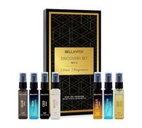 Long Lasting EDP 7 x 8ml Perfume Gift Set for Men | Woody, Oud & Fresh Premium Fragrance | Mini Travel Size Perfume Collection | Ideal Gift for Men for Every Moment