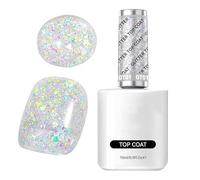 Long-lasting Nail Varnish, Gel Nail Polish, 15ml Vibrant & Glossy Finish, Portable Manicure Salon Supplies for Fingernail Care at Home, Travel and Parties
