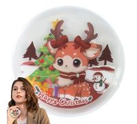 Long Lasting Self-Heating Hand Warmer - Click Heat Pad for Kids Adults, Single Thermal Pouch for Temperature Control, Cartoon Mascot Plate with Metal Tab, Cold Weather Gear for Walks and Camping