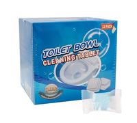 Long Lasting Toilet Tablets, Automatic Tank Cleaner Tablets, 180g Cleaning Tabletss with Fresh Scent, Blue Dissolve, Toilet Cleaner with Anti Limescale, Bathroom Cleanerr for Home Hotel