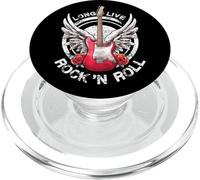 Long Live Rock and Roll Rock&Roll Guitarras Eléctricas Vintage PopSockets PopGrip para MagSafe