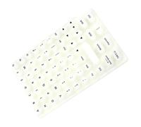 Long Nails Typing Stickers, Keyboard Cover Pad, Reusable Silicone Protector, Easy-Use Sticky Design, Compact Sturdy for Women Using PC, Desktop, Laptop, Notebook Computers