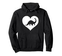 Long Necked Dinosaur Hoodie Gift for Her Teen Girls Women Sudadera con Capucha