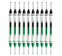 Long Nib Marker - 10 Piece Carpenter Ink Waterproof Pens, 21mm Deep Hole Marker with Extended Tip, Precision Layout Tool, Hardware Category, Professional Equipment for Construction Woodworking