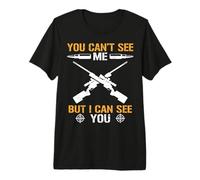 Long Range Shooting Marksman Precision Rifle Shooter Camiseta Premium