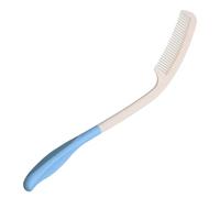 Long Reach Hairbrushes - Long Handled Comb and Brush Set | Hair Brush Comb Anti-Slip | Ergonomic Extended Handle Grooming Set for Elderly, Limited Mobility, Post- & Daily Routine