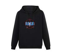 Long Sleeve Hooded Sweatshirt Rush 2112 Tour 1976 Cotton Blend Hoody