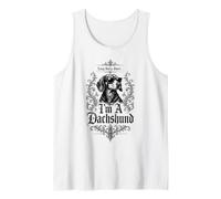 Long Story Short Soy un Dachshund Gothic Camiseta sin Mangas