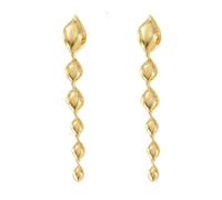 Long Strip Multi-Water Drop Earrings, Women's Tassel-Designed Water Drop Stud Earrings, Versatile Earrings, Suitable for Daily Wear or Banquets, Parties, Festivals