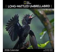 Long-Wattled Umbrellabird Calendar 2026: A Year of the Exotic and Colorful Long-Wattled Umbrellabird | Kalender Calendario Calendrier
