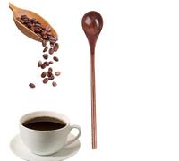 Long Wooden Spoon Stirring Mixing Boiling Honey Cocktail Chef Stirrer